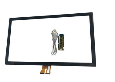 Painel flexível da visualização ótica de tela táctil de 27 polegadas, elevada precisão da parte alta do painel do tela táctil do LCD do Signage de Digitas sensível