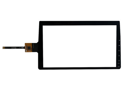 Navegador de carro I2C painel do tela táctil de 10 polegadas com cópias pretas