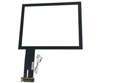 19 resistência de desgaste personalizada do painel de toque da polegada PCAP para o monitor de TFT LCD do toque