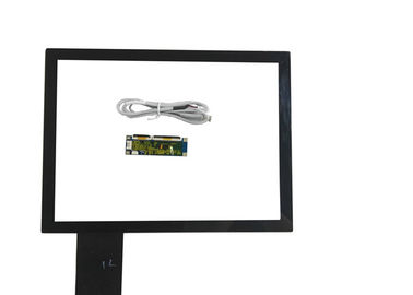 painel de toque impermeável do vidro de tampa de 3mm para monitores industriais do toque 15inch